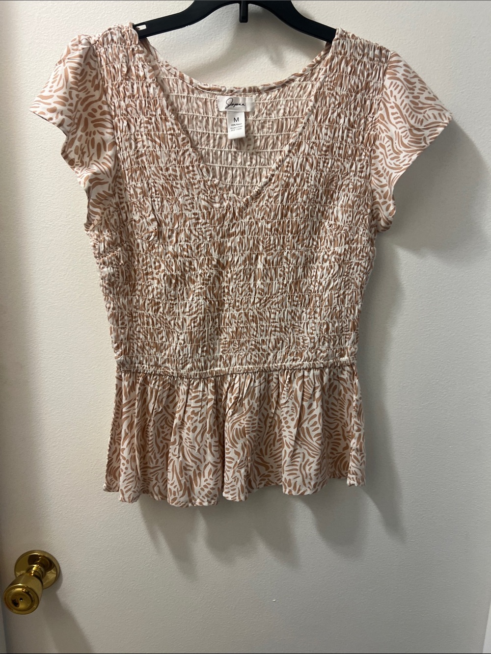 Japna brand peplum top